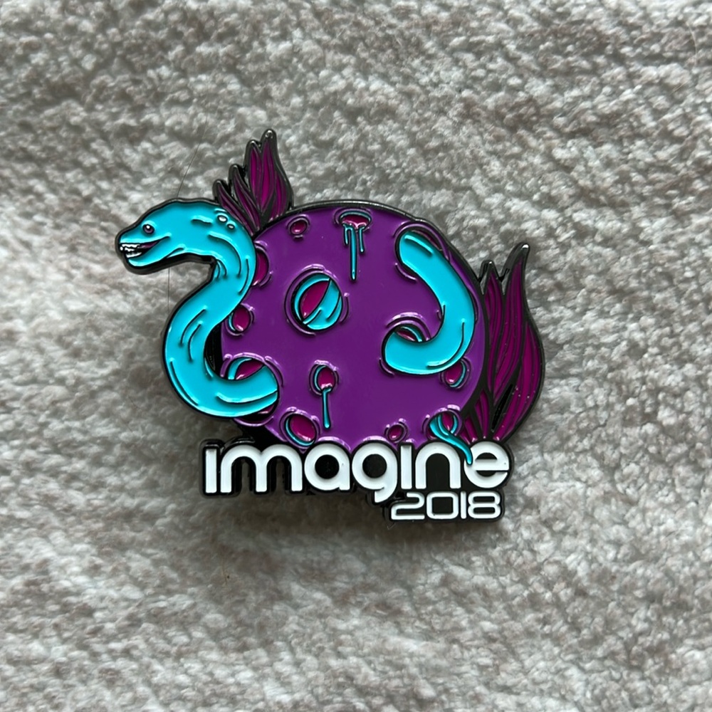 Imagine Music Festival Pin